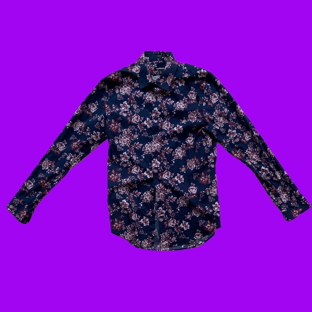 Floral Express Dress Shirt